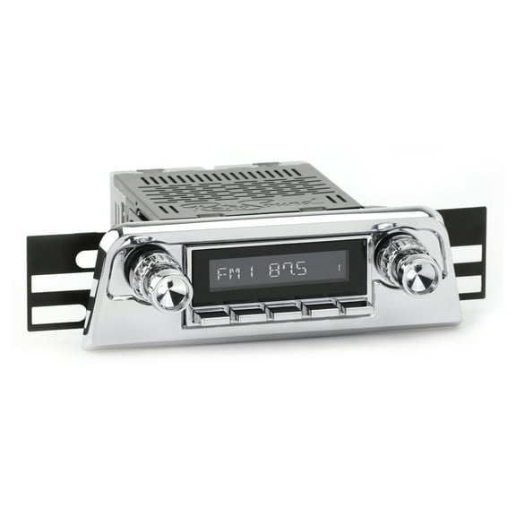 RetroRadio Compatible with 1961-63 Ford Thunderbird Features Include Bluetooth, USB, AM/FM HC-M2-123-04P-74PF