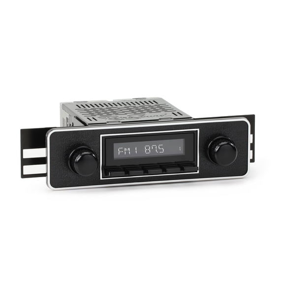 RetroRadio Compatible with 1961-66 Jaguar MK Series Features Include Bluetooth, HD, SiriusXM Ready, AM/FM LB-M4-502-36-96JA5