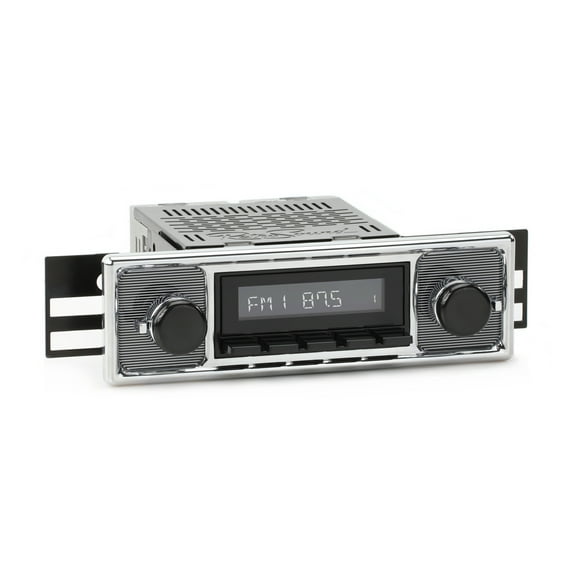 RetroRadio Compatible with 1961-66 Jaguar MK Series with Becker-Style Plate Features Include Bluetooth, USB, AM/FM HB-M2-308-509-40-80JA3