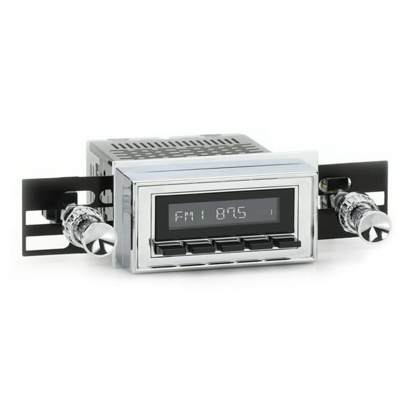 RetroRadio Compatible with 1962-65 Chevrolet Chevy II/Nova Features Include Bluetooth, HD, SiriusXM Ready, AM/FM LCB-M4-108-09-74C1