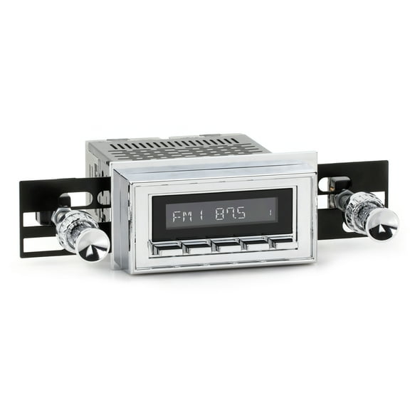 RetroRadio Compatible with 1962-65 Chevrolet Chevy II/Nova Features Include Bluetooth, USB, AM/FM HC-M2-108-09-74C1