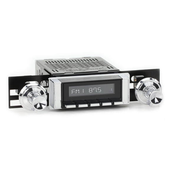 RetroRadio Compatible with 1963-64 Chevrolet Impala Features Include Bluetooth, AUX, AM/FM LABC-M1-111-09-79C
