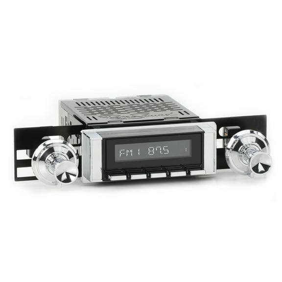 RetroRadio Compatible with 1963-64 Chevrolet Impala Features Include Bluetooth, AUX, AM/FM LABC-M1-111-09-79C
