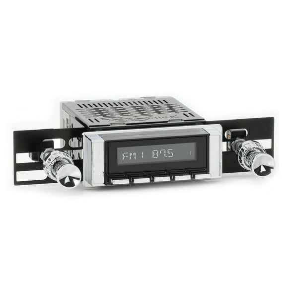 RetroRadio Compatible with 1963-64 Chevrolet Biscayne Features Include Bluetooth, USB, AM/FM HBC-M2-111-09-74C1