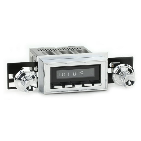 RetroRadio Compatible with 1963-64 Chevrolet Corvair Features Include Bluetooth, AUX, AM/FM LABC-M1-108-09-79C3