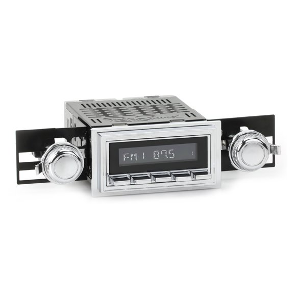 RetroRadio Compatible with 1963-64 Pontiac Grand Prix Features Include Bluetooth, HD, SiriusXM Ready, AM/FM LC-M4-126-03-73PT