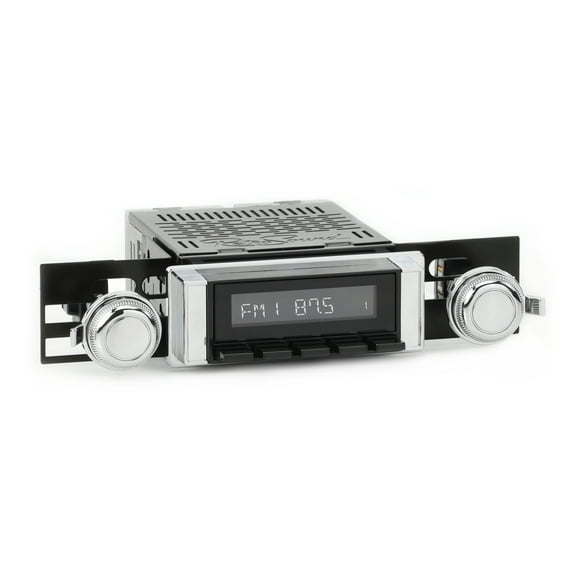 RetroRadio Compatible with 1964-65 Chevrolet Malibu Features Include Bluetooth, HD, SiriusXM Ready, AM/FM LB-M4-111-03-73C1