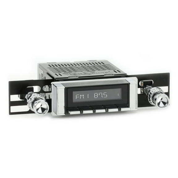 RetroRadio Compatible with 1964-66 Chevrolet C/K Series Truck Features Include Bluetooth, AUX, AM/FM LABC-M1-111-04-74C