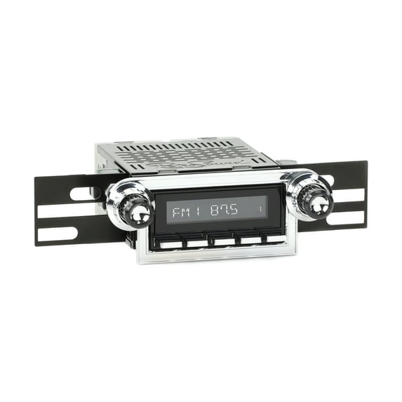 RetroRadio Compatible with 1964-66 Ford Thunderbird Features Include Bluetooth, AUX, AM/FM LABC-M1-124-25-85F