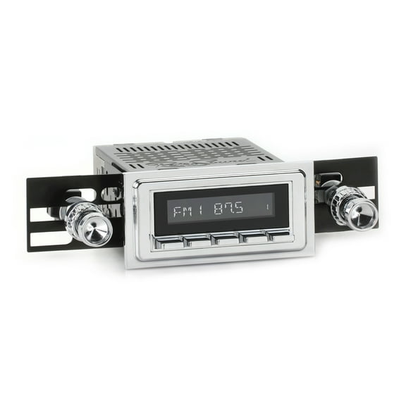 RetroRadio Compatible with 1964-67 Pontiac LeMans Features Include Bluetooth, HD, SiriusXM Ready, AM/FM LC-M4-112-04-74PT