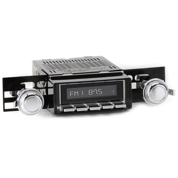 RetroRadio Compatible with 1965-66 Chevrolet Bel Air Features Include Bluetooth, HD, SiriusXM Ready, AM/FM LC-M4-215-221-03-73C3