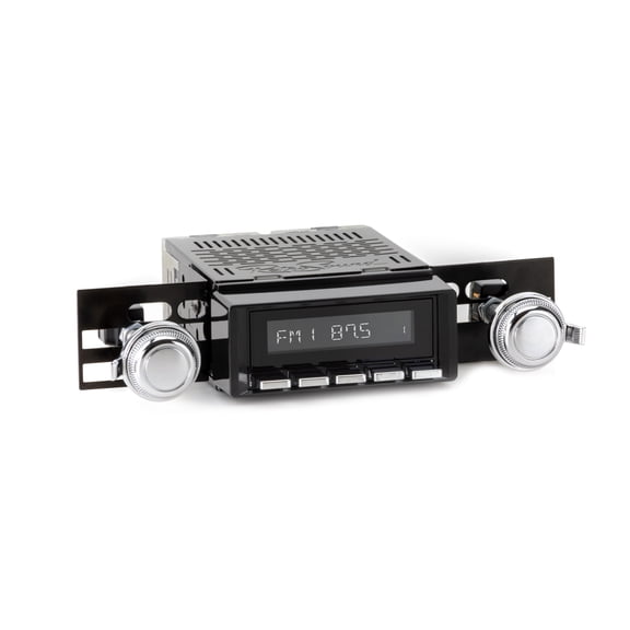 RetroRadio Compatible with 1965-66 Chevrolet Biscayne Features Include Bluetooth, AUX, AM/FM LABC-M1-215-221-03-73C2
