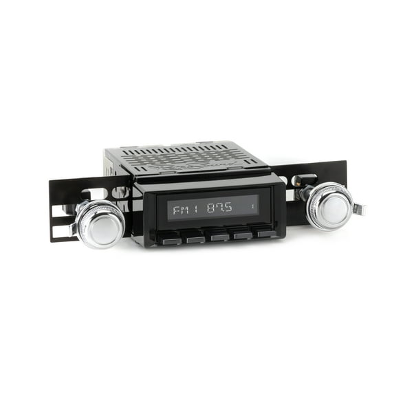 RetroRadio Compatible with 1965-66 Chevrolet Impala Features Include Bluetooth, AUX, AM/FM LAB-M1-215-221-03P-73PC