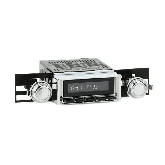 RetroRadio Compatible with 1965-66 Chevrolet Impala Features Include Bluetooth, AUX, AM/FM LACB-M1-115-121-03-73C