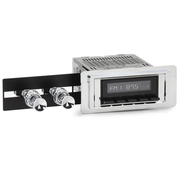 RetroRadio Compatible with 1965-68 Cadillac Fleetwood Features Include Bluetooth, USB, AM/FM HB-M2-105-251-09-74CA