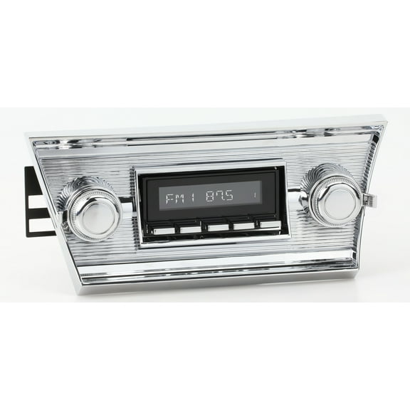 RetroRadio Compatible with 1966-67 Chevrolet Chevelle Features Include Bluetooth, AUX, AM/FM LABC-M1-01113-03-73C
