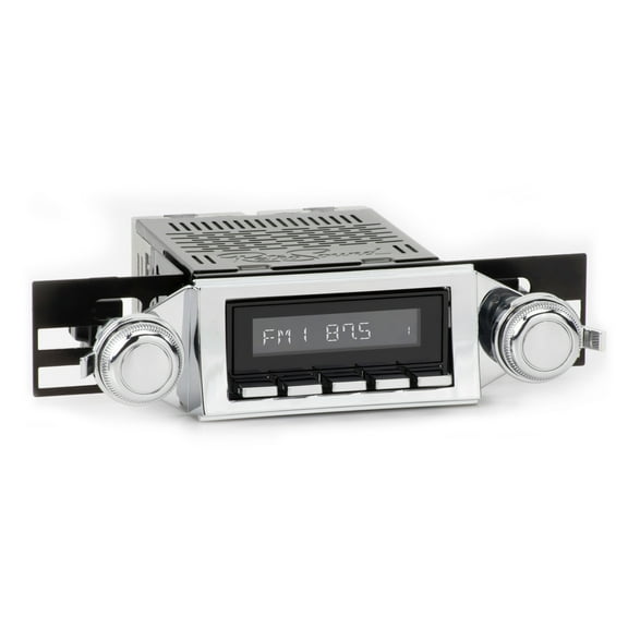 RetroRadio Compatible with 1966-67 Chevrolet Chevelle Features Include Bluetooth, AUX, AM/FM LABC-M1-114-03P-73PC