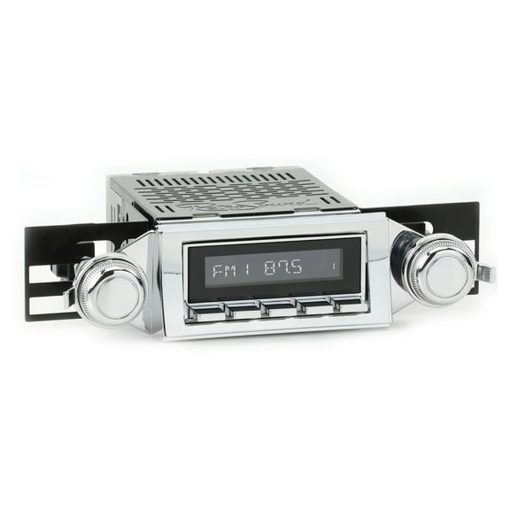 RetroRadio Compatible with 1966-67 Chevrolet Chevelle  Features Include Bluetooth, HD, SiriusXM Ready, AM/FM LC-M4-114-03-73C