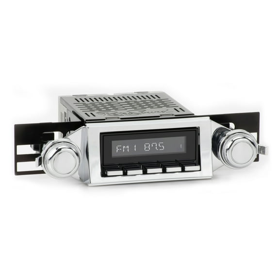 RetroRadio Compatible with 1966-67 Chevrolet El Camino Features Include Bluetooth, HD, SiriusXM Ready, AM/FM LBC-M4-114-03-73C1