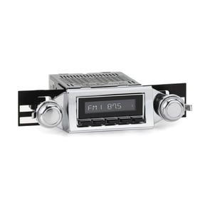 RetroRadio Compatible with 1966-67 Chevrolet Malibu Features Include Bluetooth, HD, SiriusXM Ready, AM/FM LCB-M4-114-03-73C2