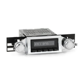 RetroRadio Compatible with 1966-67 Chevrolet Malibu Features Include Bluetooth, USB, AM/FM HB-M2-114-03-73C2
