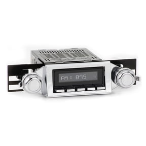 RetroRadio Compatible with 1966-67 Chevrolet Malibu Features Include Bluetooth, USB, AM/FM HBC-M2-114-03-73C2
