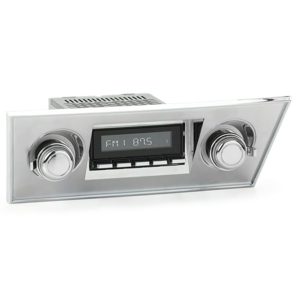 RetroRadio Compatible with 1966-67 Chevrolet Nova/Chevy II Features Include Bluetooth, AUX, AM/FM LABC-M1-01111-03-73C