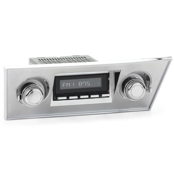 RetroRadio Compatible with 1966-67 Chevrolet Nova/Chevy II Features Include Bluetooth, AUX, AM/FM LABC-M1-01111-03P-73PC