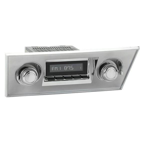 RetroRadio Compatible with 1966-67 Chevrolet Nova/Chevy II Features Include Bluetooth, AUX, AM/FM LACB-M1-01111-03P-73PC