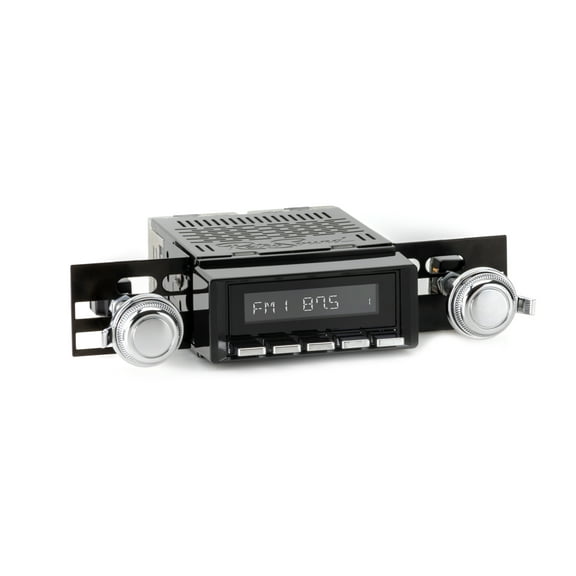 RetroRadio Compatible with 1966 Chevrolet Caprice Features Include Bluetooth, AUX, AM/FM LABC-M1-215-221-03P-73PC1