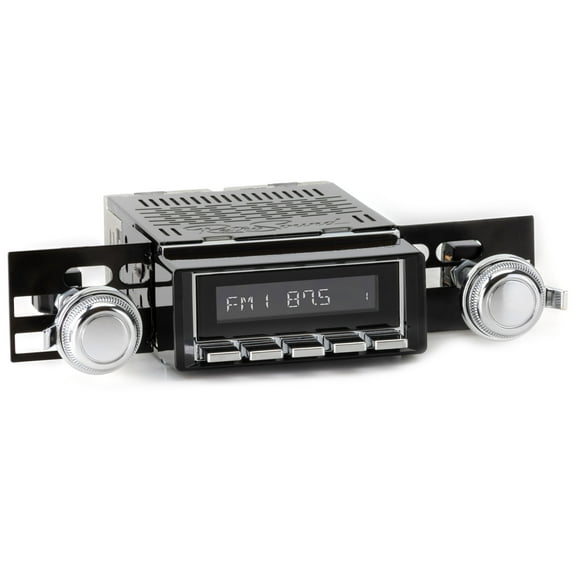 RetroRadio Compatible with 1966 Chevrolet Caprice Features Include Bluetooth, HD, SiriusXM Ready, AM/FM LC-M4-215-221-03-73C1