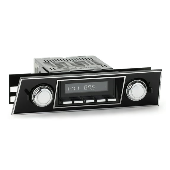 RetroRadio Compatible with 1967-68 Chevrolet Camaro Features Include Bluetooth, AUX, AM/FM LABC-M1-401-03-93C