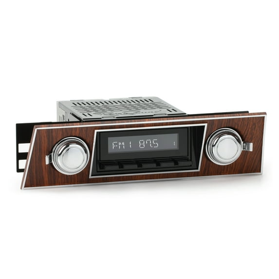 RetroRadio Compatible with 1967-68 Pontiac Firebird Features Include Bluetooth, HD, SiriusXM Ready, AM/FM LB-M4-501-03-73PT