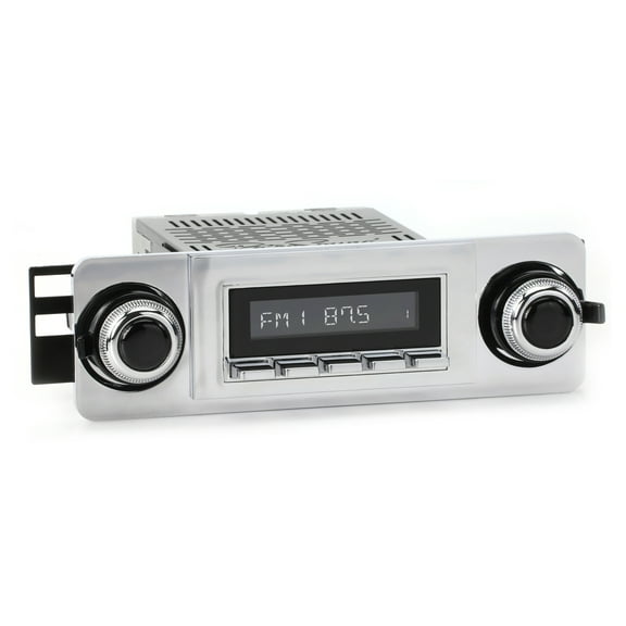 RetroRadio Compatible with 1967-72 Chevrolet C/K Series Truck Features Include Bluetooth, AUX, AM/FM LAC-M1-119-53-93C