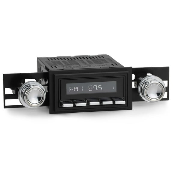 RetroRadio Compatible with 1967-73 Mercury Cougar Features Include Bluetooth, AUX, AM/FM LABC-M1-226-07-77MC