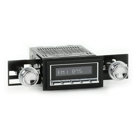 RetroRadio Compatible with 1967-73 Mercury Cougar Features Include Bluetooth, AUX, AM/FM LAC-M1-226-07-77MC