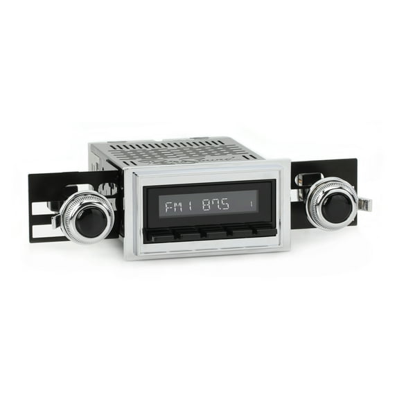 RetroRadio Compatible with 1968-69 Oldsmobile Cutlass / 442 Features Include Bluetooth, HD, SiriusXM Ready, AM/FM LB-M4-118-53-73O