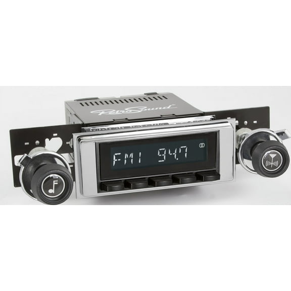 RetroRadio Compatible with 1968-70 Chevrolet Chevelle Features Include Bluetooth, AUX, AM/FM LAB-M1-117-120-37-73C1