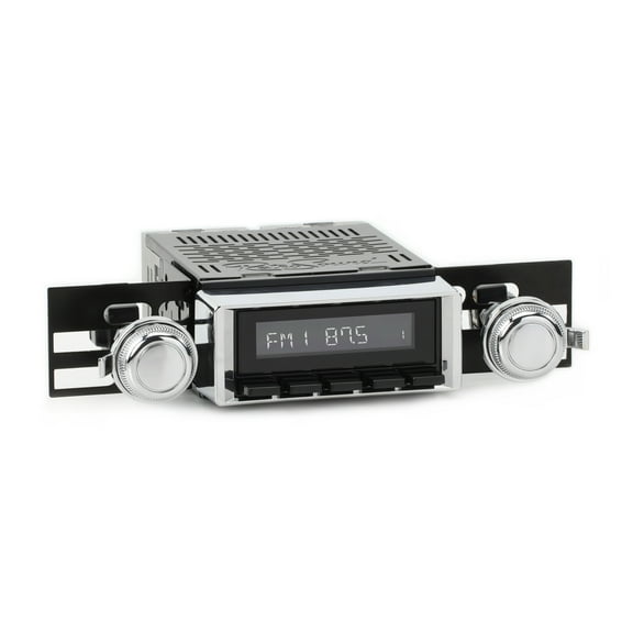 RetroRadio Compatible with 1968-70 Pontiac Tempest Features Include Bluetooth, HD, SiriusXM Ready, AM/FM LB-M4-115-03-73PT1