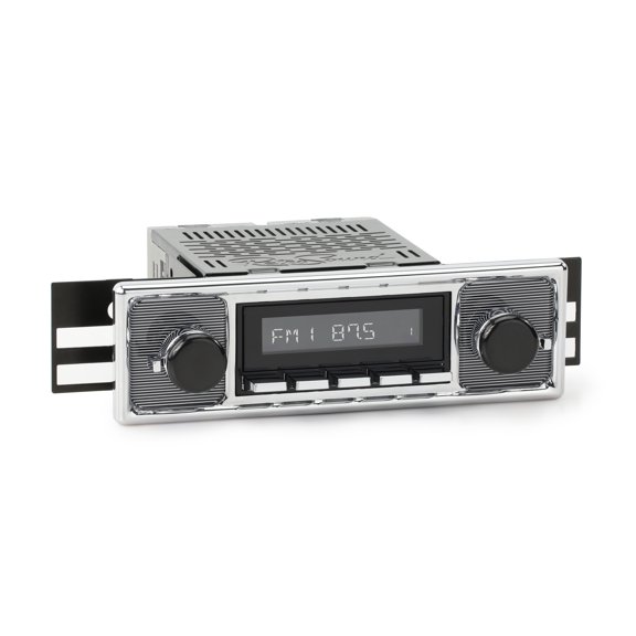RetroRadio Compatible with 1968-76 BMW 2002 Series Features Include Bluetooth, HD, SiriusXM Ready, AM/FM LBC-M4-308-509-40-80BM3