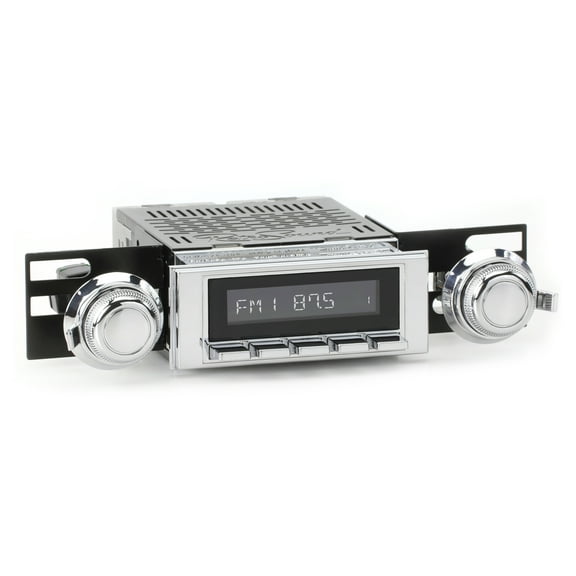 RetroRadio Compatible with 1968-79 Chevrolet Nova Features Include Bluetooth, AUX, AM/FM LAC-M1-113-117-254-03-73C