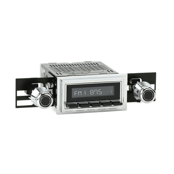 RetroRadio Compatible with 1968-79 Ford F-Series Truck with AM Factory Radio Features Include Bluetooth, USB, AM/FM HCB-M2-126-55P-75PF7