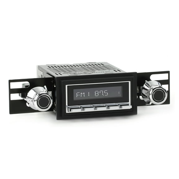 RetroRadio Compatible with 1969-72 Ford LTD Features Include Bluetooth, AUX, AM/FM LAC-M1-226-55P-75PF1