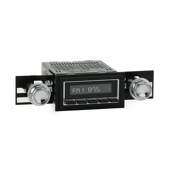 RetroRadio Compatible with 1969-73 Ford Mustang Features Include Bluetooth, USB, AM/FM HCB-M2-226-07-77F