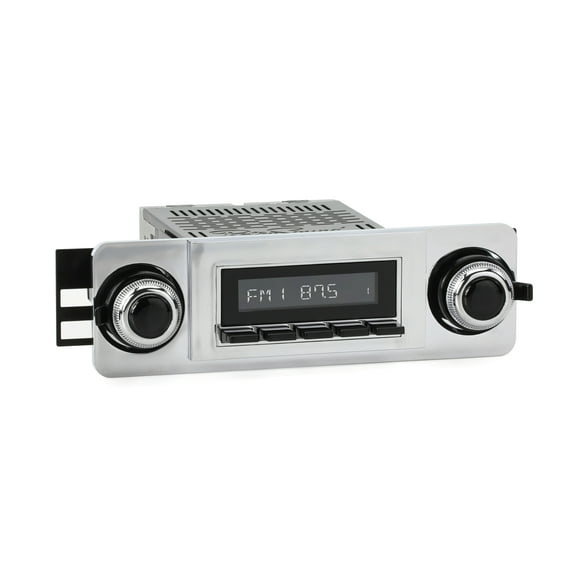 RetroRadio Compatible with 1970-72 GMC JimmyFeatures Include Bluetooth, USB, AM/FM HCB-M2-119-53-93G1