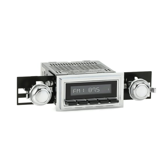 RetroRadio Compatible with 1970-72 Oldsmobile Cutlass / 442 Features Include Bluetooth, AUX, AM/FM LACB-M1-126-03P-73PO