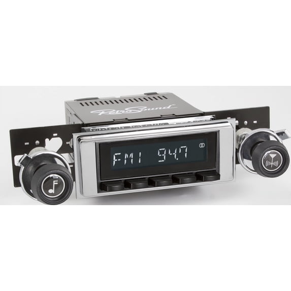RetroRadio Compatible with 1971-72 Chevrolet El Camino Features Include Bluetooth, AUX, AM/FM LAB-M1-117-120-37-73C4