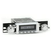 RetroRadio Compatible with 1971-72 Chevrolet El Camino Features Include Bluetooth, HD, SiriusXM Ready, AM/FM LC-M4-117-120-03-73C4