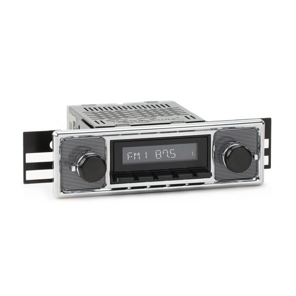 RetroRadio Compatible with 1972-74 Jaguar V12 with Becker-Style Plate Features Include Bluetooth, HD, SiriusXM Ready, AM/FM LB-M4-308-509-40-80JA