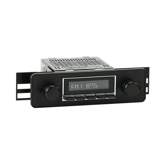 RetroRadio Compatible with 1972-74 Jaguar XKE Features Include Bluetooth, USB, AM/FM HCB-M2-402-40-90JA